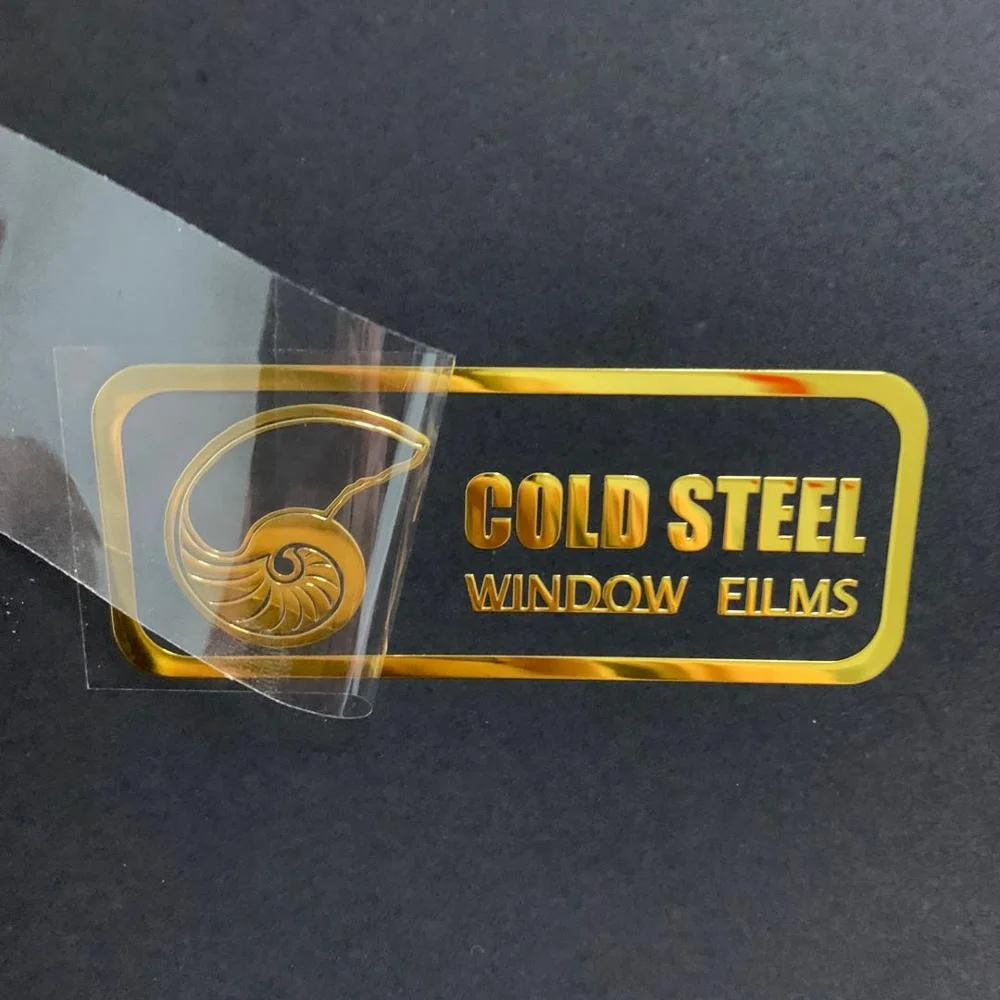 Custom Nickel 3d Logo Transfer stickers