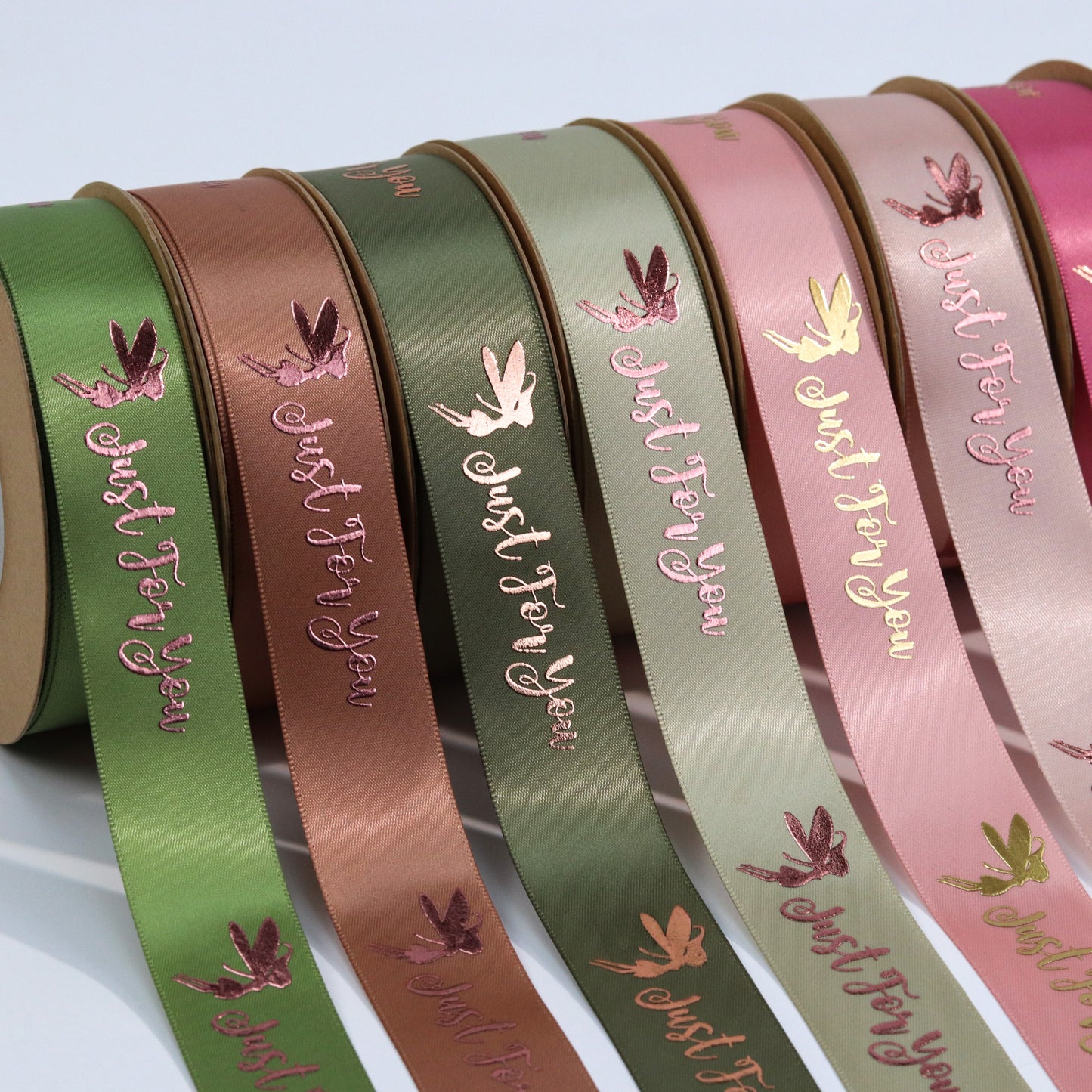 100 Yards Custom Logo 3D hot stamping ribbon