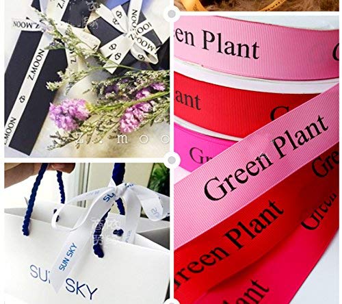 100 Yards/Roll Personalized Logo Satin Ribbon