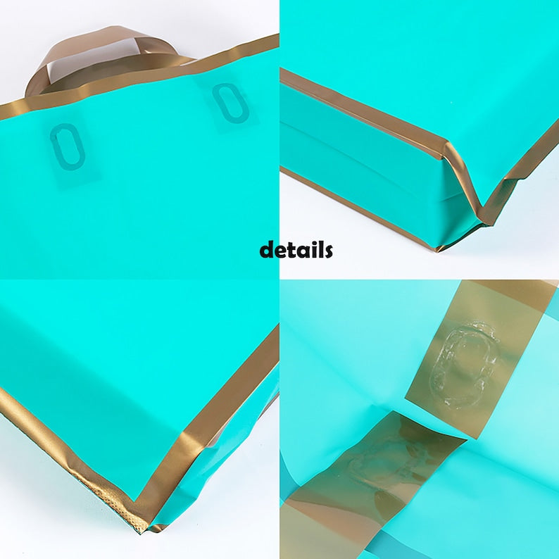 100pc Custom Logo Plastic Bag