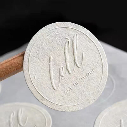 Embossed Sticker Blind Raised Embossing Wedding Sticker