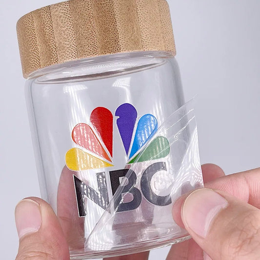 Custom 3D Logo UV Transfer Waterproof Sticker