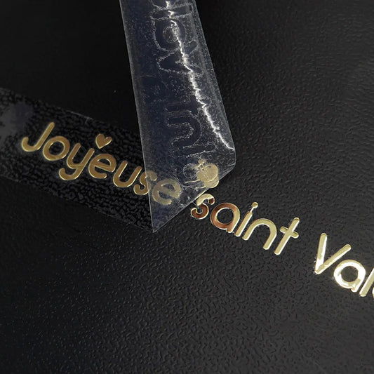 Custom Nickel 3d Logo Transfer stickers