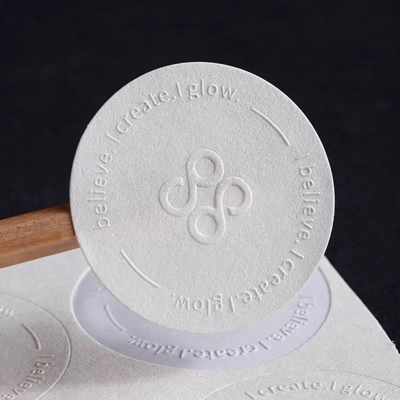Embossed Sticker Blind Raised Embossing Wedding Sticker