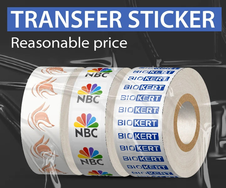 Custom 3D Logo UV Transfer Waterproof Sticker
