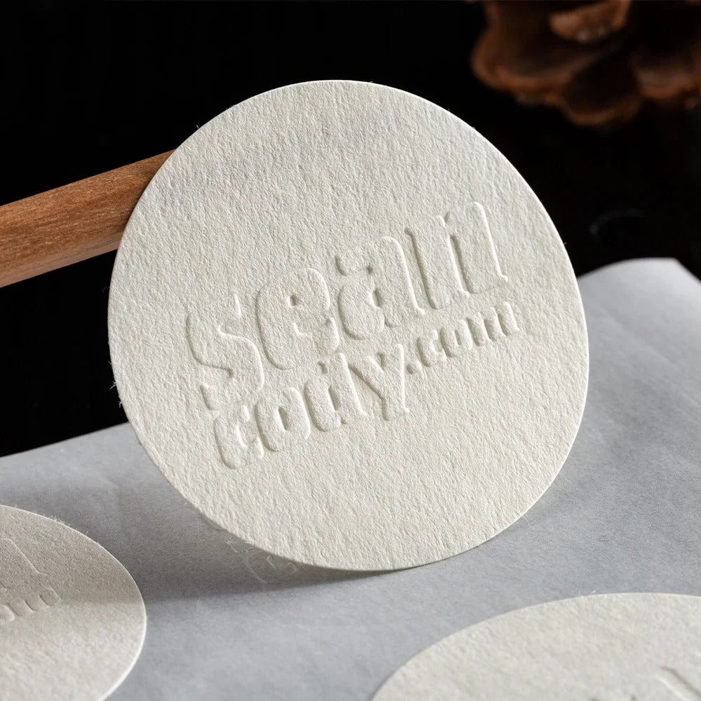 Embossed Sticker Blind Raised Embossing Wedding Sticker