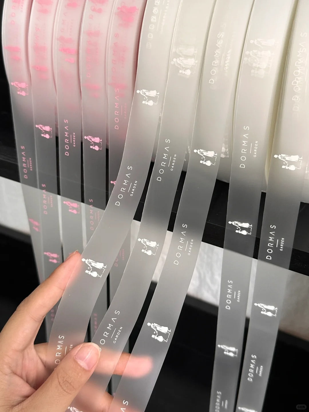 Clear Ribbon Design Exquisite Clear Ribbons for Florists - Custom Logo Ribbons for Flower ...