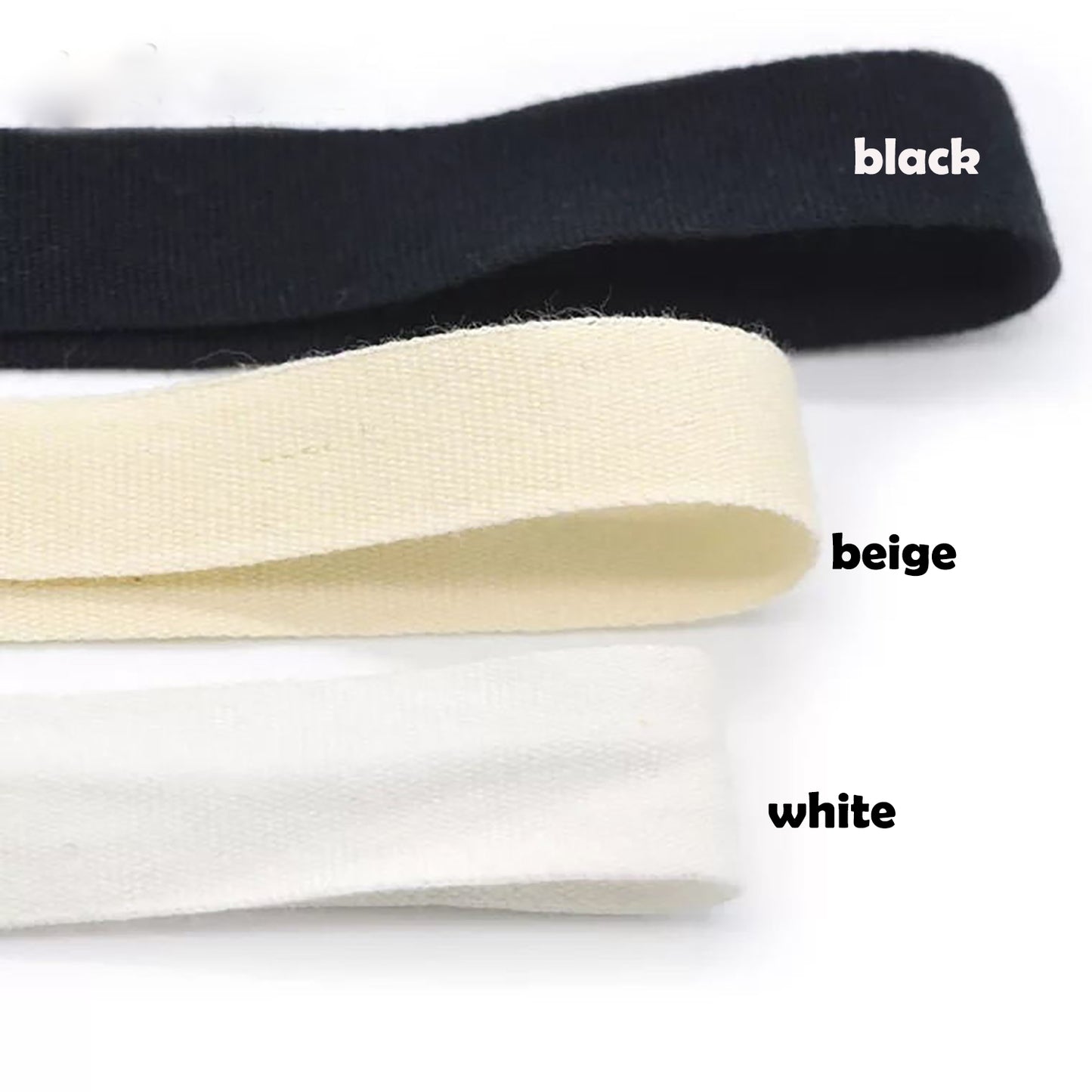 100yards Customized Logo Printed Cotton Ribbons
