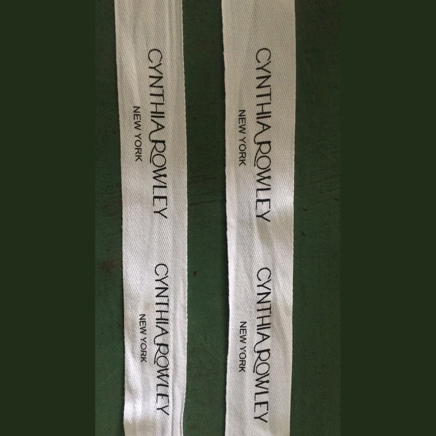 100yards Customized Logo Twill Cotton Ribbons