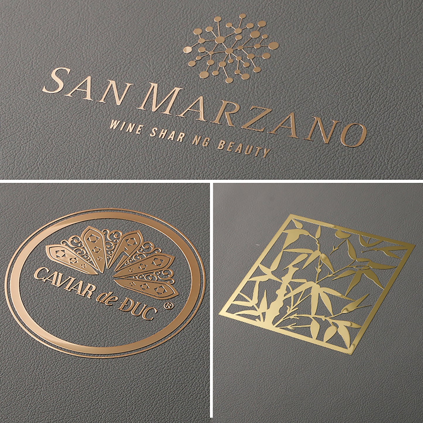 Custom 3d Logo Metal Transfer Stickers