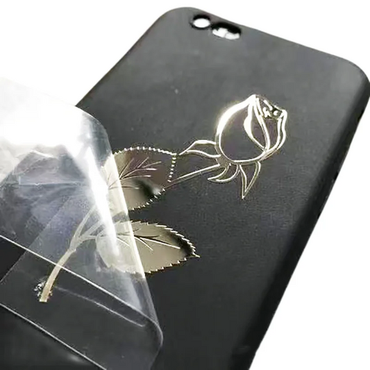 Metallic Printing Custom 3D Logo Transfer Stickers