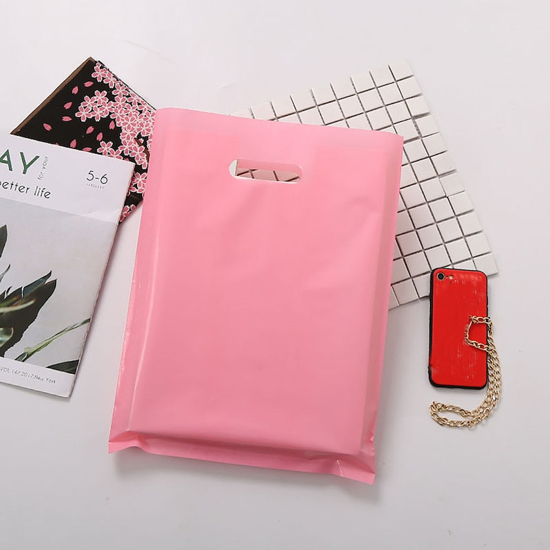 Custom Logo Plastic Boutique Bag