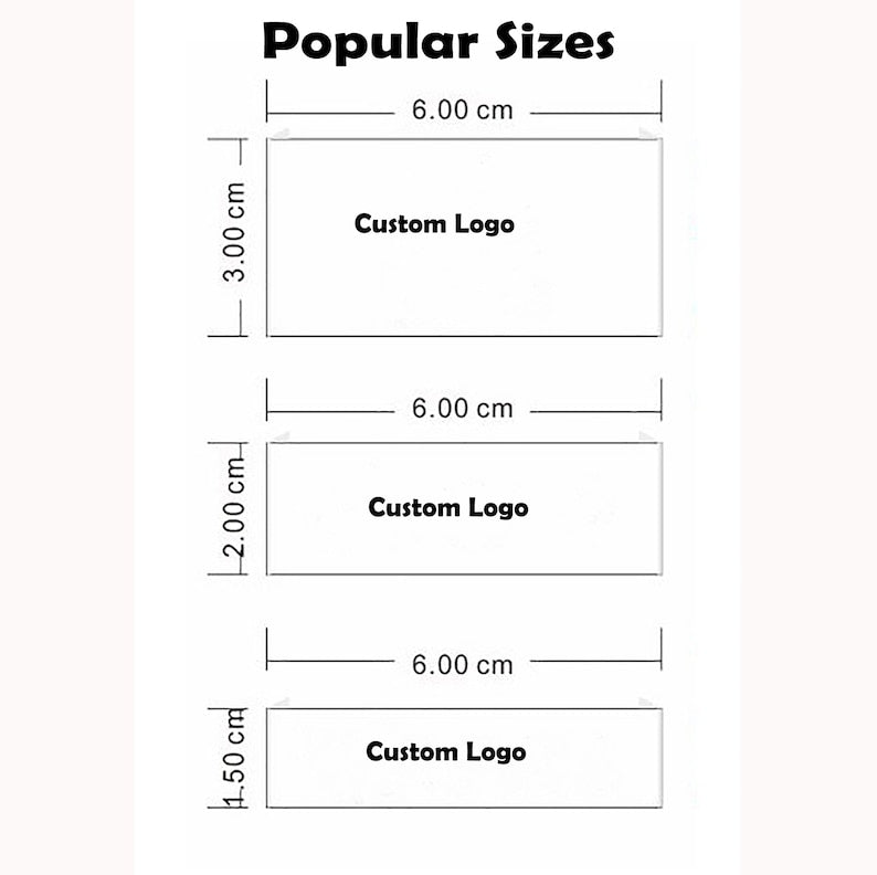 Custom Cotton Sewing labels,Custom logo Pre-cut labels for handmade it –  Ankaicustom
